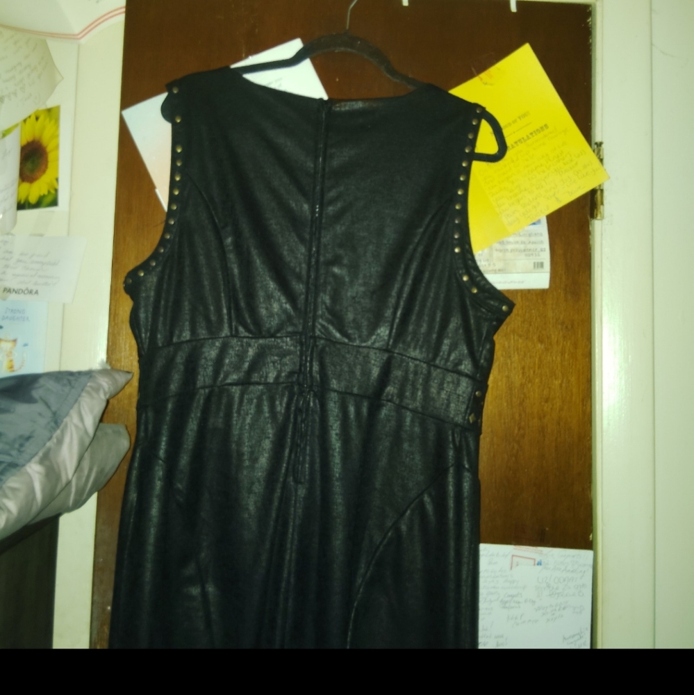 TORRID Vegan Leather Bodycon Dress - Picture 6 of 7